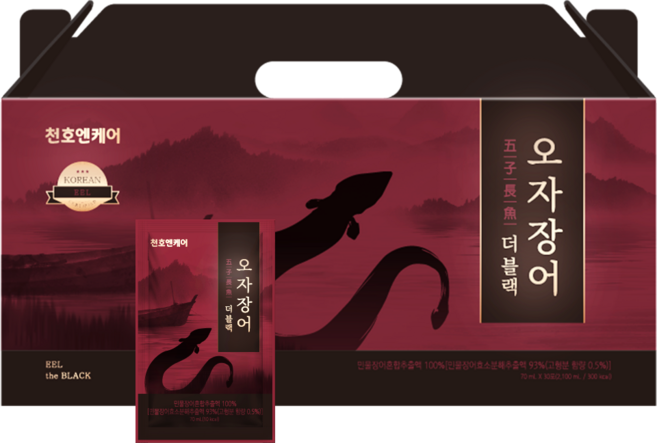 천호엔케어 오자장어 더블랙 장어즙 30p, 2.1L, 1개
