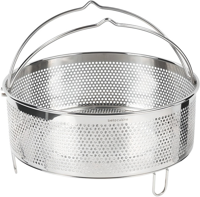 벨라쿠진 스텐 찜기 채망 멀티 스티머, 23cm, 1개