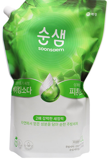 순샘 베이킹소다 피톤치드향, 1.2L, 3개