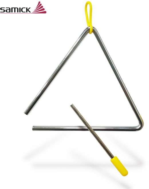 삼익악기 트라이앵글 1세트 감성악기놀이 초등학생 리듬악기세트 음악 준비물 악기세트 학습용, 1개