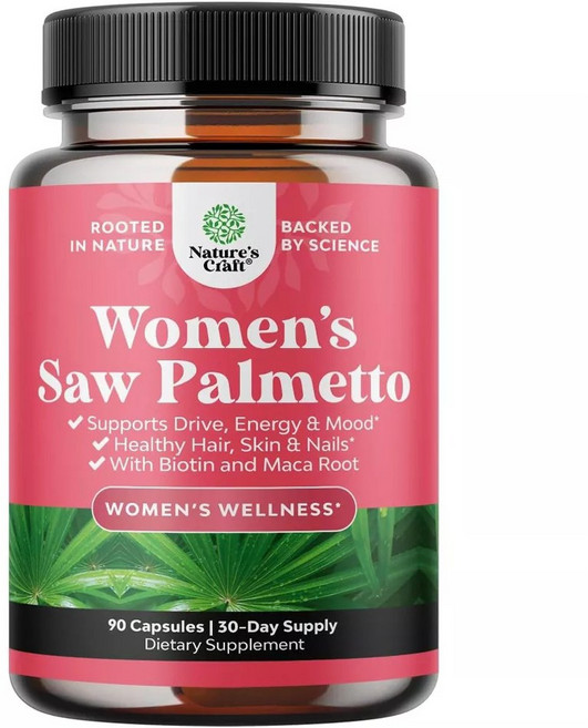 네이처스크래프트 Women's Saw Palmetto 캡슐, 1개, 90정