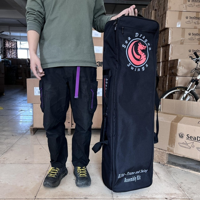 대용량 롤러백 다이빙 투사 롱핀 블레이드 오리발 스쿠버 캐리어 롤러 스노클링, 1개