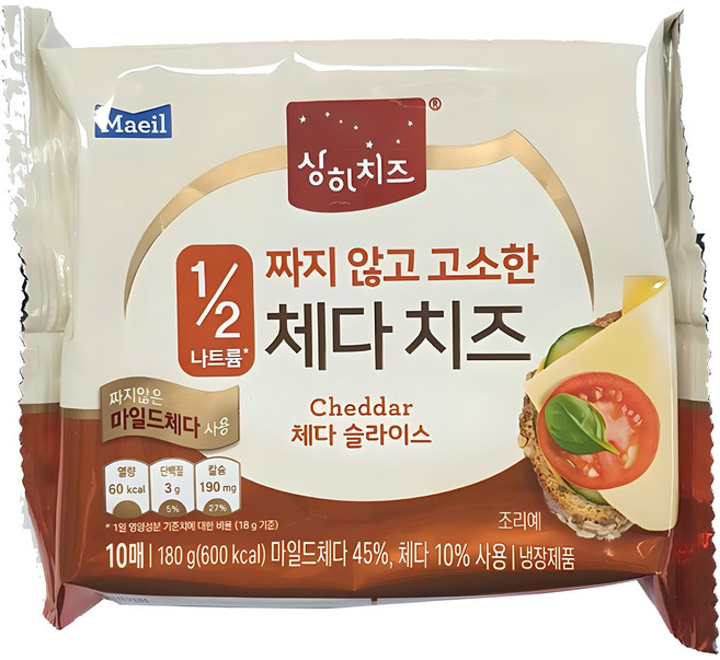 상하치즈 매일 짜지않고 고소한 치즈, 18g, 30개