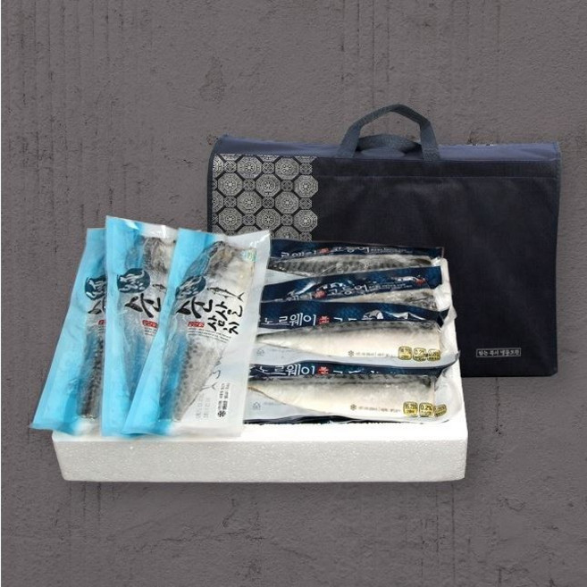 명절 선물용 설날 추석 선물세트 순살 생선 혼합 3종 세트 (자반고등어 1kg + 삼치 1kg + 갈치 500g), 1개