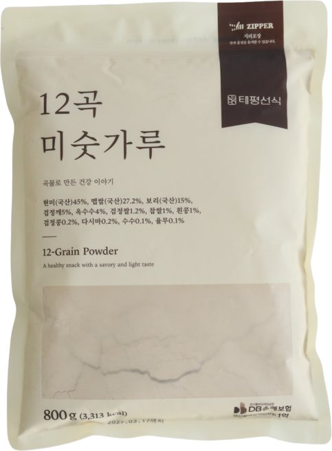 태평 12곡 미숫가루, 2개, 800g