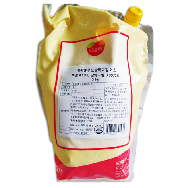 동원홈푸드 삼조 갈릭디핑소스 2kg, 1개