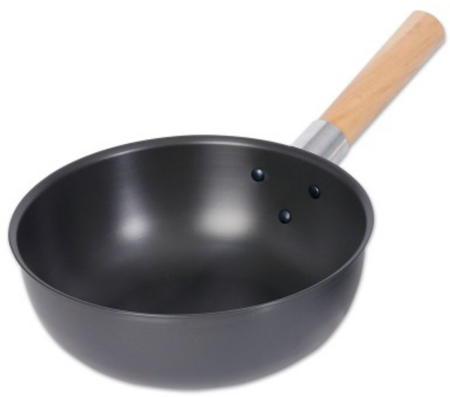 업소용 중식 마블코팅 알루미늄 자루 북경팬 중화팬 28cm