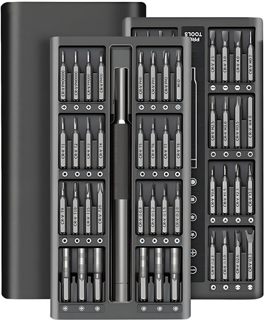 스탠맨 63in1 자석 정밀드라이버 세트, 1세트