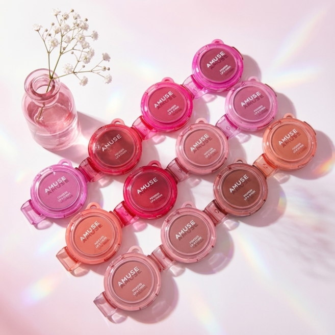 어뮤즈 파우더 립 앤 치크, 1개, 03 모카