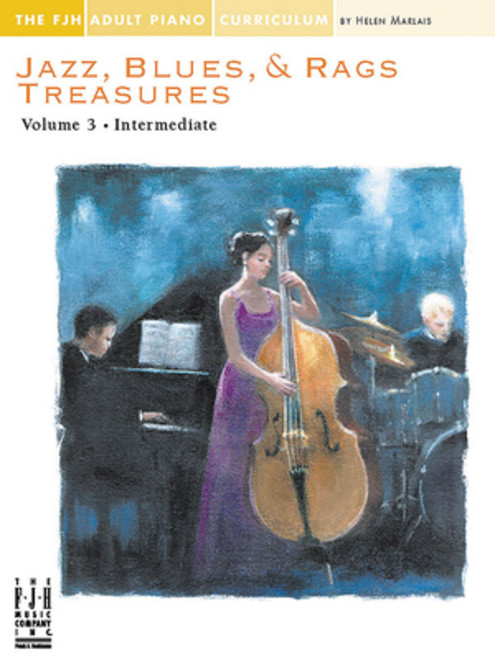 (영문도서) Jazz Blues & Rags Treasures Paperback, Alfred Music, English, 9781569397633