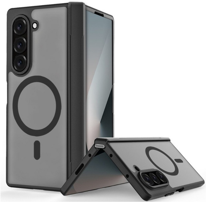 HEZO헤조 갤럭시 Z 폴드 맥세이프 커버 힌지보호 자력 케이스