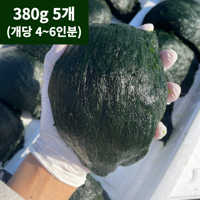 26년 아빠매생이 장흥 내저 찰 햇매생이 생산자직배송 진공포장, 5개, 350g