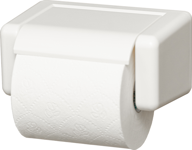 코지티 무타공 소프트 롤링 두루마리 휴지걸이, 화이트, 1개
