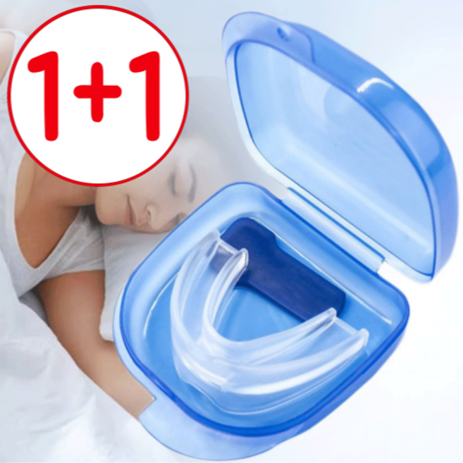 [1+1] 미소다믄 이갈이 방지 마우스피스 마우스가드, 2개