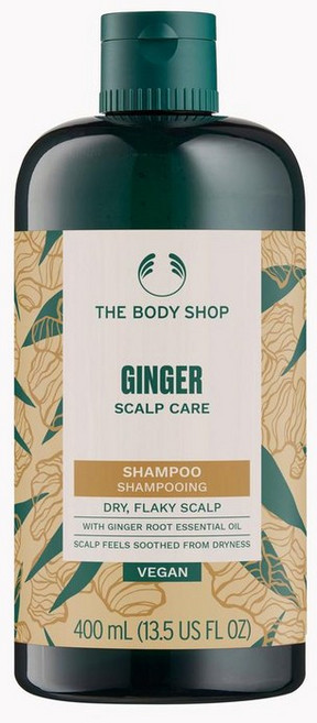 호주 더바디샵 The Body Shop Ginger Scalp Care Shampoo 진저 스칼프 케어 샴푸, 6개, 400ml