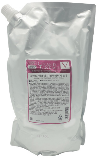 [밀본] 그랜드 링케이지 S W V럭시 샴푸 1800ml 실키 윌로우 벨루어, W 보통모, 1.8L, 1개