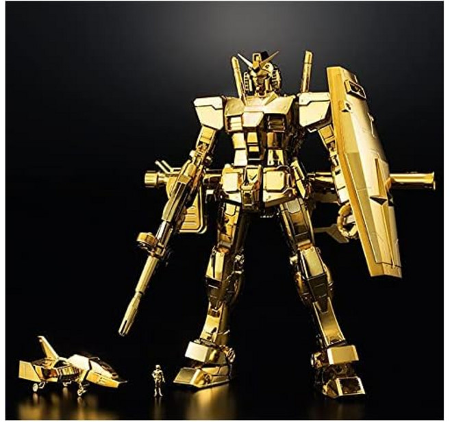 MG1/100 건담베이스 한정 사은품 RX-78-2 건담 Ver.3.0 골드코팅, 1개