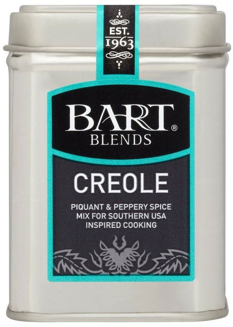바트 크리올 시즈닝 (65g) - 2개 팩 Bart Creole Seasoning (65g) - Pack of 2, 1개, 65g