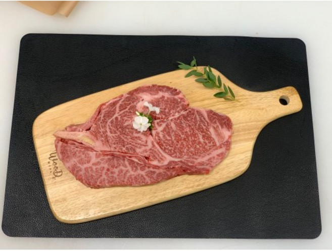 한우 1++ 새우 꽃등심 300g, 1개