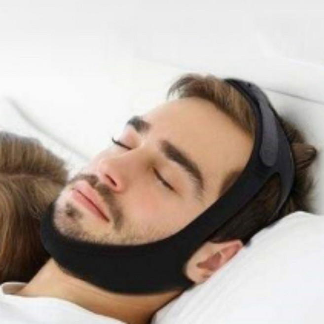 코골이 밴드 수면 보조 끈 이갈이방지 패드 숙면 도움 밴드, 1개