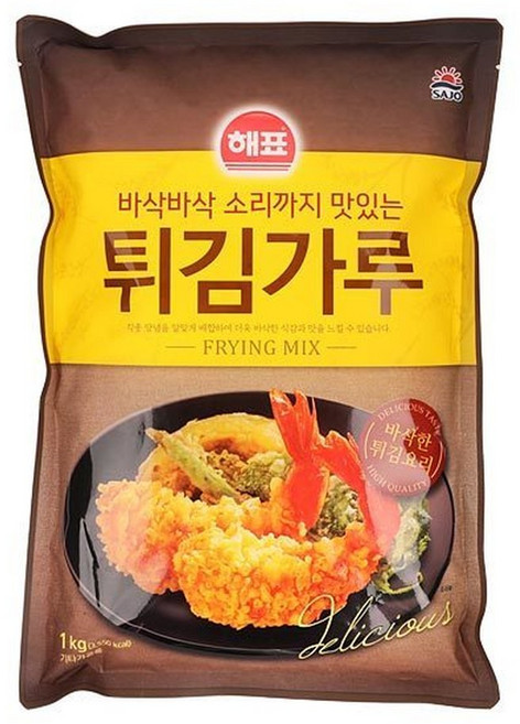 튀김가루1kg/해표20개, 20개, 1kg