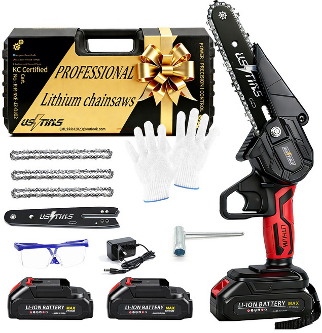 우스틴스 독일미니 과학기술 체인톱 충전톱 마끼다배터리호환-풀세트, 1세트