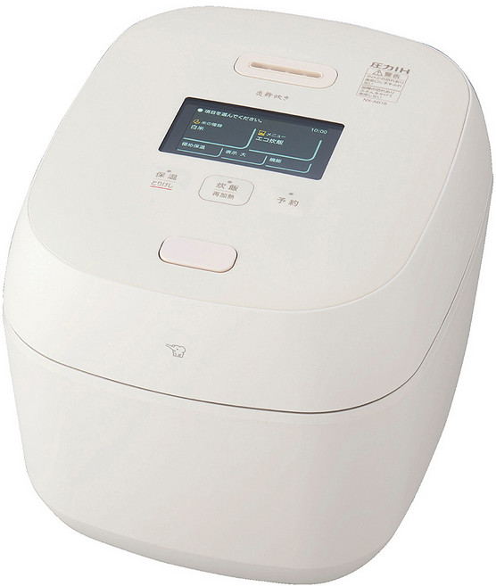 ZOJIRUSHI象印 壓力IH電子鍋 炎舞炊 6人份 NX-AB10, [白], NX-AB18