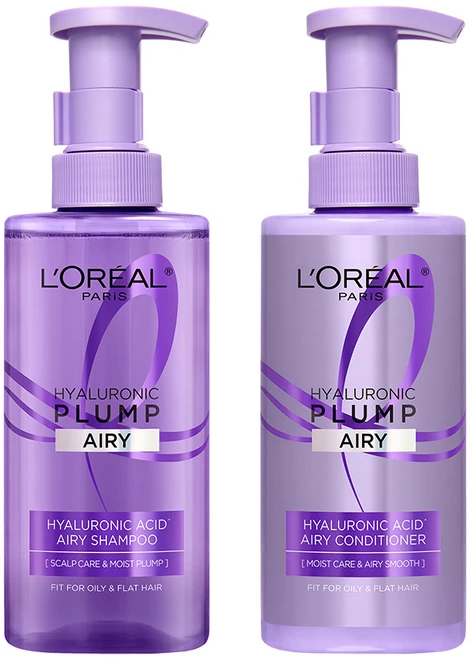 로레알파리 히알루론산 두피 샴푸 440ml+컨디셔닝 헤어팩 440ml 2종세트, 1세트 - 쿠팡