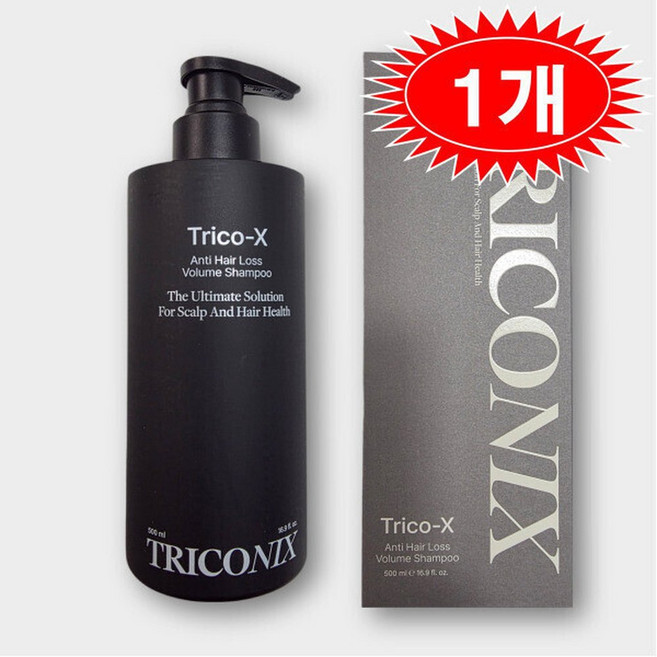 트리코닉스 샴푸 트리코엑스 샴푸 탈모 두피 500ml, 1개