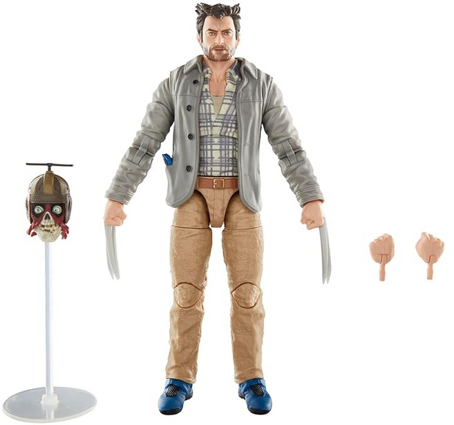 하즈브로 HASBROMARVEL 마블 레전드 시리즈 울버린 데드 풀 & 울버린 컬렉션용 15 cm 액션 피규어 14세 이상용 G1662, 1개