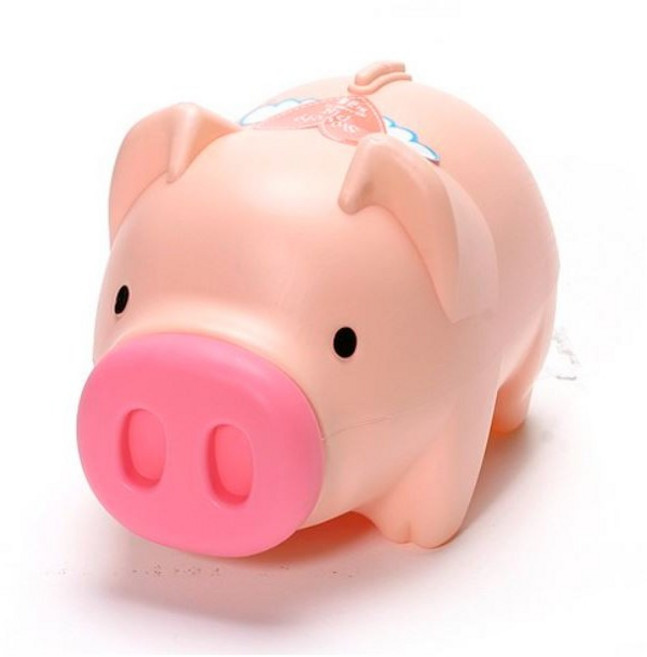 팬시 핑크 돼지저금통(대), 1개