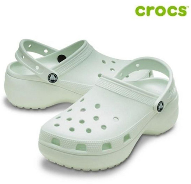 크록스 클래식 플랫폼 클로그 우먼 / 206750-3YF
