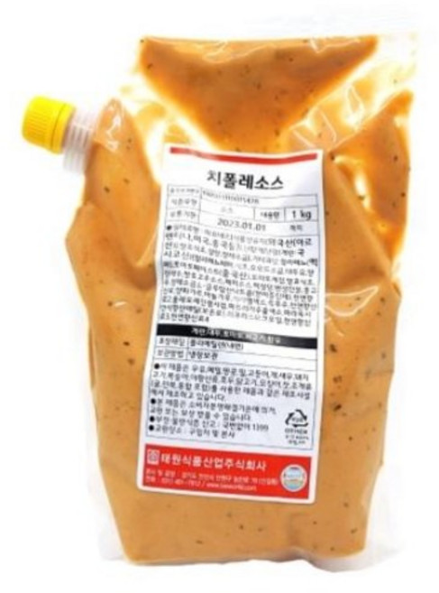 태원식품 치폴레 소스 냉장 1kg, 1개