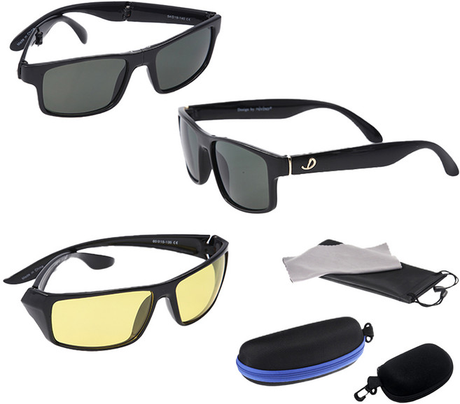 2026 디비노 변색 선글라스 명품 편광 자외선차단 폴딩 아이큐샵