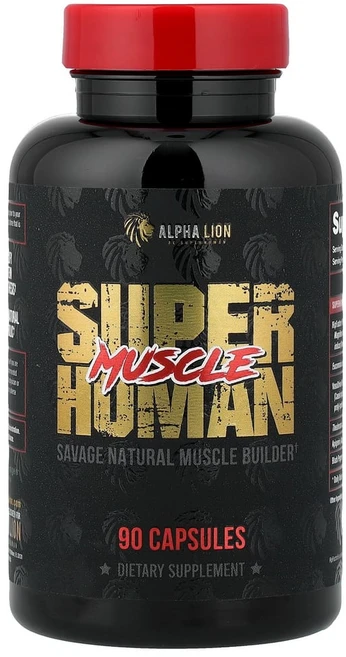 알파라이온 슈퍼휴먼 머슬 90 캡슐, 1병, 90정 - 쿠팡