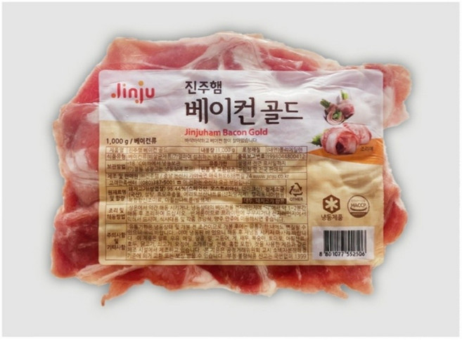 진주햄 베이컨 골드 파지 1kg, 1개