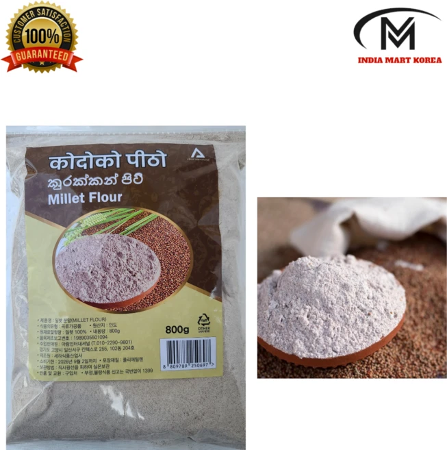 MILLET FLOUR (KODO KO PIDHO)밀레 분말 800G, 1개 - 쿠팡