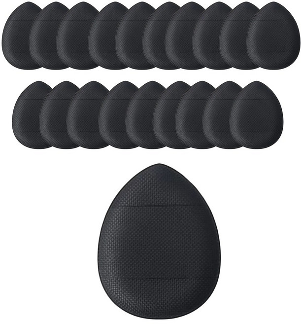 데일리프렌즈 미니 핑거 에어퍼프, 블랙, 20개