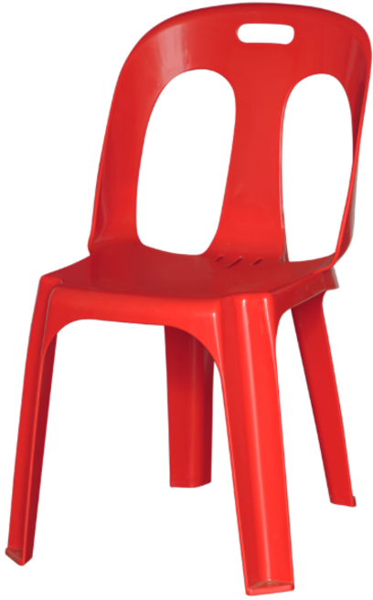 국산 등받이 의자 1호 빨강 플라스틱 편의점 포장마차 야외 행사 포차 테라스 학교 파라솔