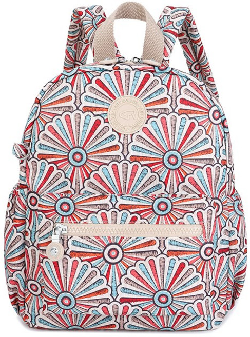 스포르조 레오 여성백팩 가벼운 캐주얼 데일리 엄마가방 할머니 배낭 경량 물병 중년여성 천가방 여자백팩