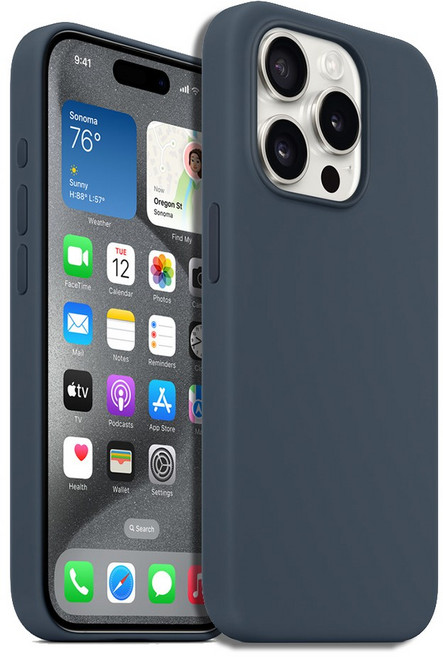 아이시(isee) 아이폰 13~15시리즈 호환 맥세이프 실리콘 케이스