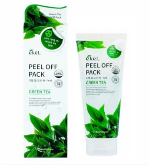이켈 필오프팩 녹차 180g 피지 모공 집중 케어, 1개입, 2개