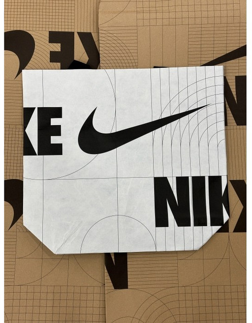 나이키 리유저블백 에코백 마트용 장바구니 재사용백 쇼퍼백, 1개, 화이트