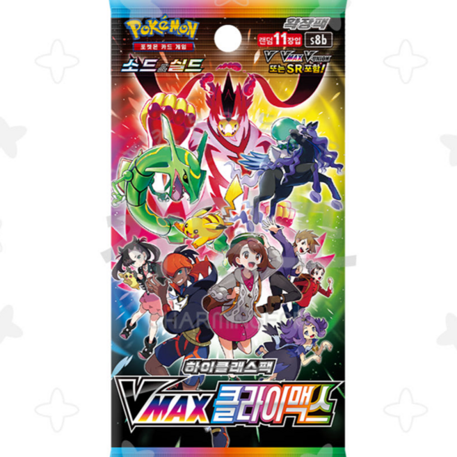 포켓몬카드 클라이맥스 1팩, 1개