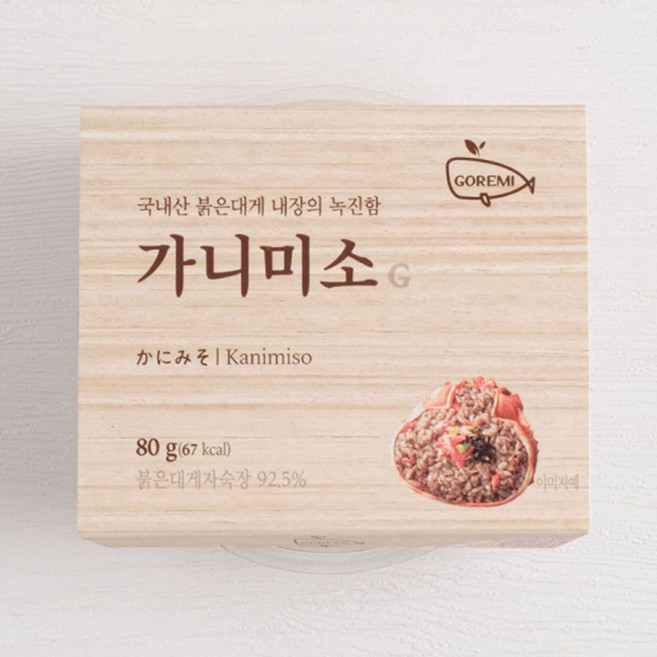 설래담 더진한 붉은대게장 80g 대게딱지장, 설래담 더진한 붉은대게장 1개입 80g, 1개