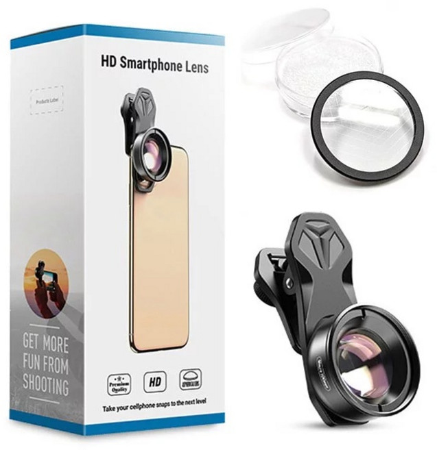APEXEL 100mm微距鏡頭+CPL偏光鏡, 1個, 星光鏡+100MM微距套組