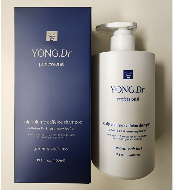 용닥터 스칼프 볼륨 카페인 샴푸 탈모샴푸, 3개, 400ml