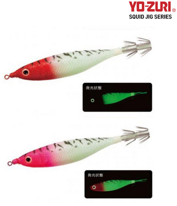 [요즈리] 울트라 클로스SS A1546 80mm RH PKH 야광 고추장 에기, 1개
