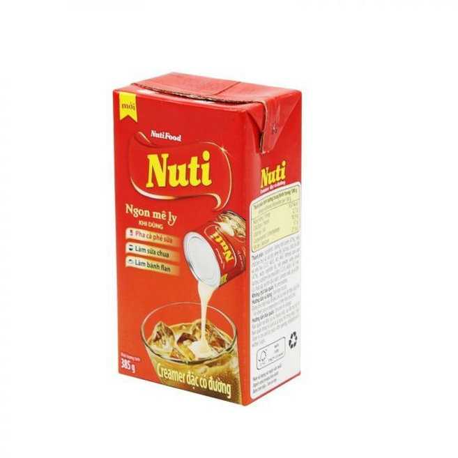 누티 크리머 스위텐드 연유 시럽, 385g, 12개