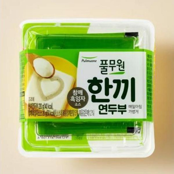 풀무원 한끼연두부 참깨흑임자, 1세트, 120g
